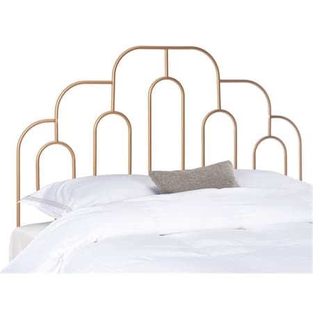Safavieh Paloma Retro Metal Headboard, Gold HBD6201C-F